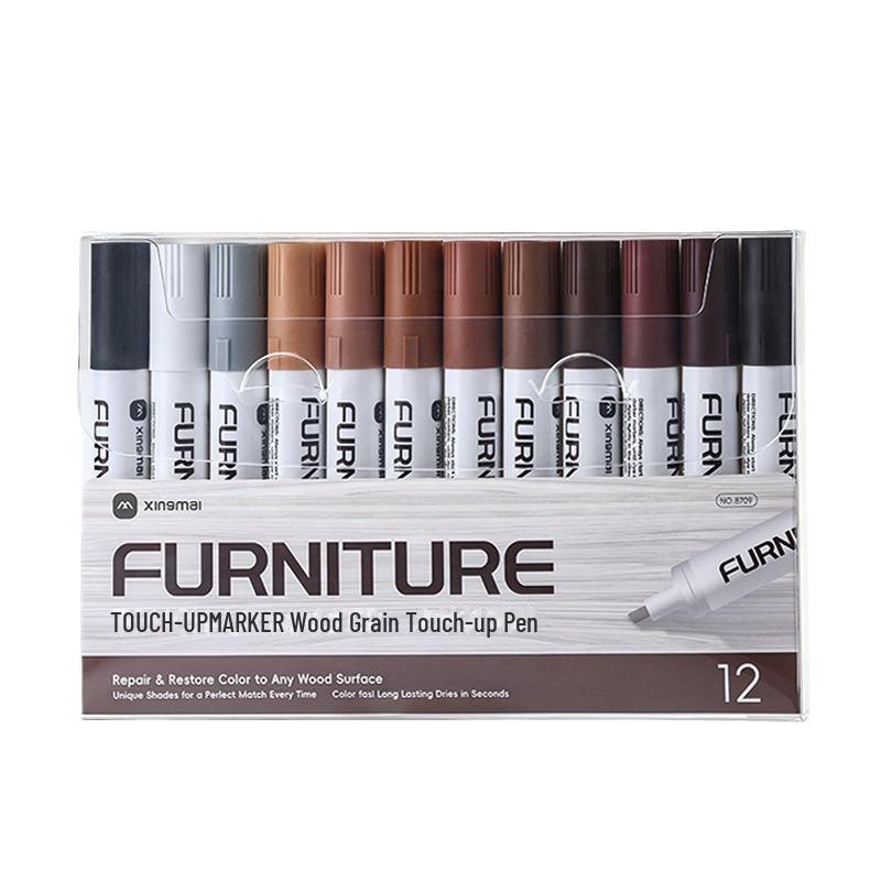 Маркер для ремонта мебели с текстурой дерева от царапин