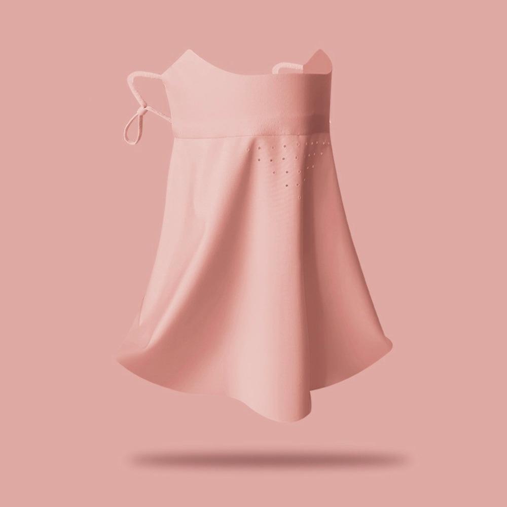 Anti UV Face Sunscreen Veil UPF 50+ Neck Wrap Cover Thin Ice Silk Face Cover  for Male Female