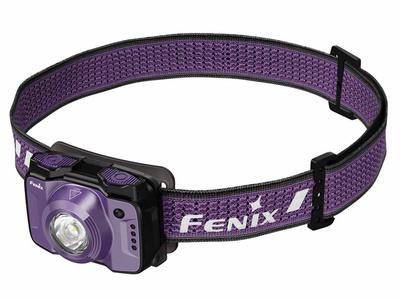 Fenix HL12R 500 Легкий IP66 Водонепроницаемый V2.0 Налобный фонарь, Перезаряжаемый через USB-C, Встроенные люмены, 72,5 г, (фиолетовый)