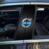 2Pcs Car Emblem Center Pillar Sticker Auto Door Decorative Stickers For Volvo XC90 V90 V60 XC60 V40 EC40 EX40 S80 S60 S90 C40