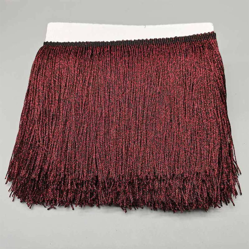 10 метров 15 см длинная бахрома кружево кисточка полиэстер кружевная отделка лента сшить латинское платье сценическая одежда занавес DIY аксессуары