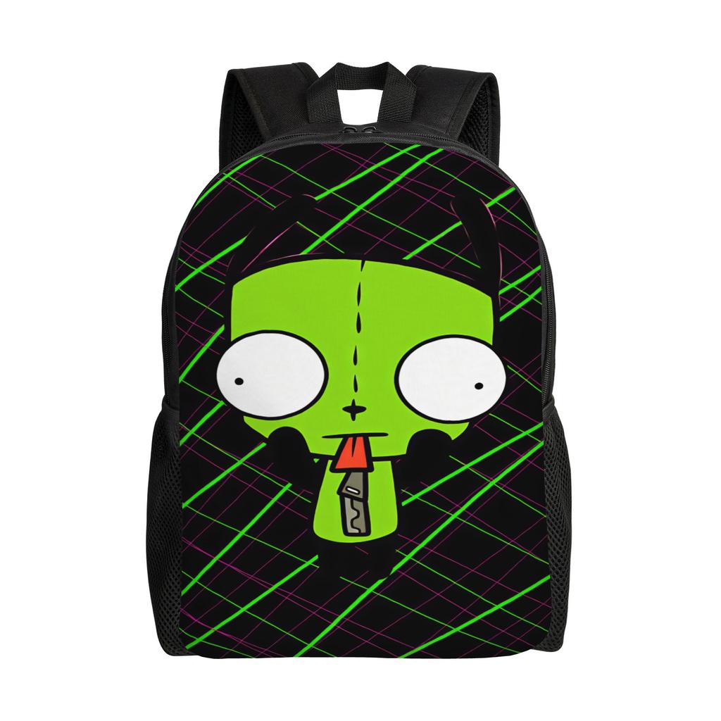Рюкзак Gir Invaders Zims Наружный рюкзак Подростковая уличная одежда Школьные сумки Дизайн Дышащий Рюкзак