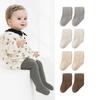 Детские колготки Осень Зима Однотонные Мягкие Вязаные Теплые Новорожденные Малыши Колготки Мальчик Девочка Колготки Детская Одежда для Девочек