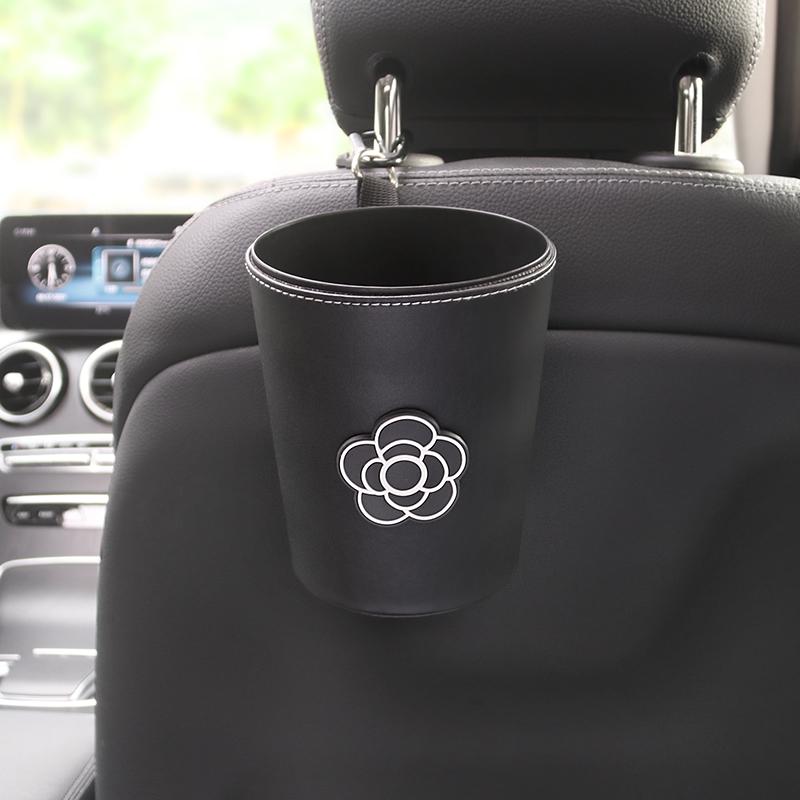 Милый бант автомобильный мусорный бак водонепроницаемый для подголовника заднего сиденья мини-автовыпускной вентиляционный органайзер мусорный мешок для хранения мусора