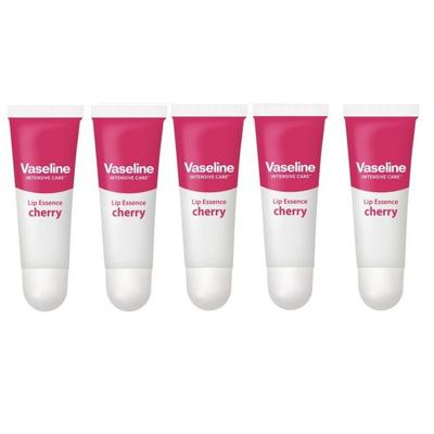 Vaseline Intensive Care Lip Essence, Cherry, 10ml, 5 Pieces