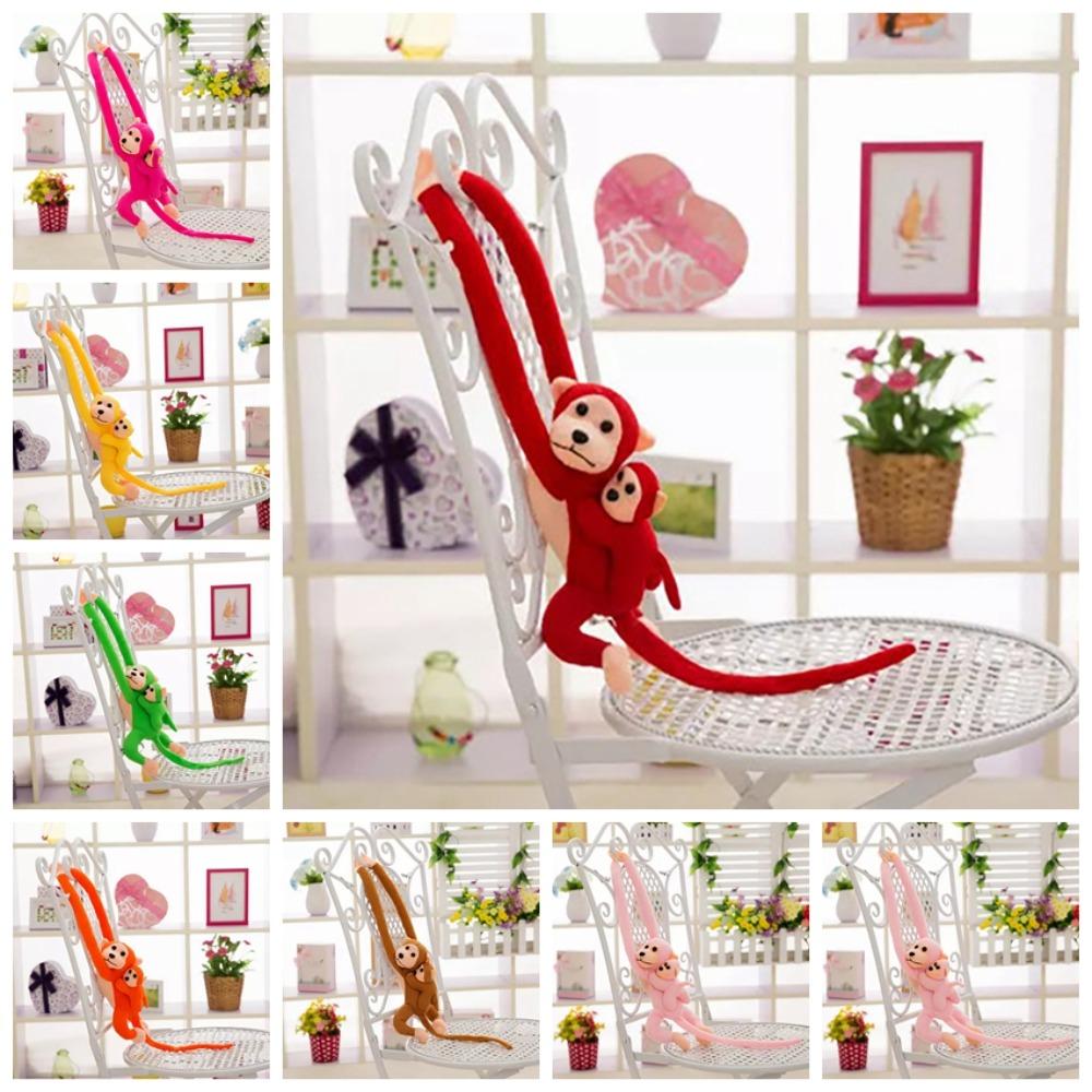 1pc Animal Monkey Long-Armed Monkey Doll Long-armed Long Arm Tail Monkey Doll Decoration