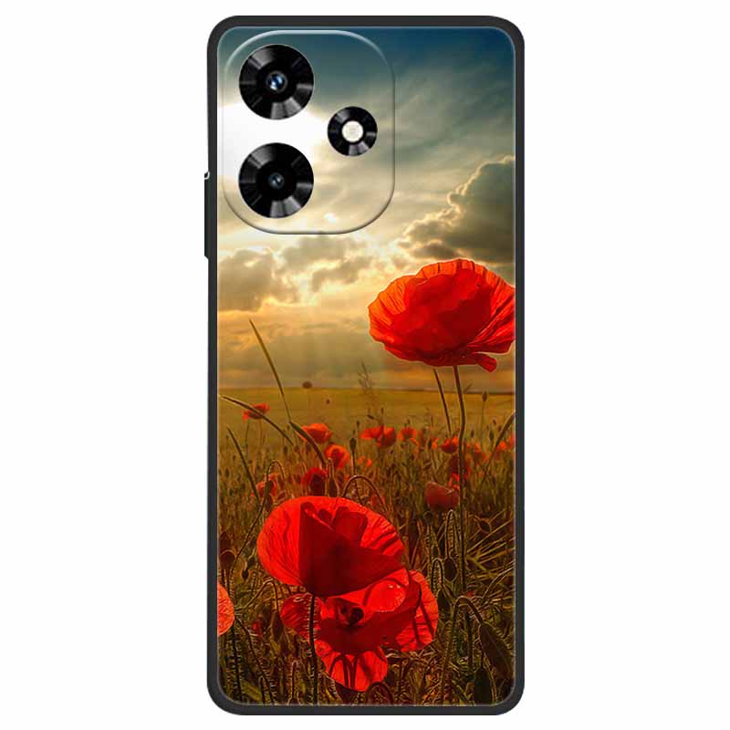 Чехол для Infinix Hot 30 X6831 Крутой Мультяшный Мягкий Силиконовый TPU Чехлы для Infinix Hot 30 Чехлы Hot30 6.78" 2023 Телефон Черный Funda