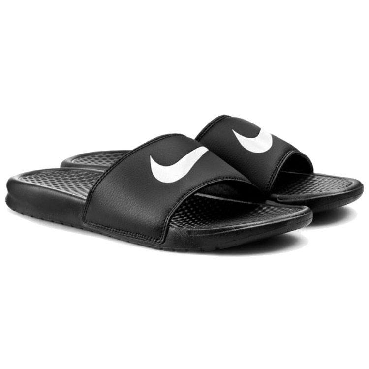 Nike Bennasi Swoosh 312618 Черный/Белый 312618-011