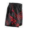 Extreme Hobby Black Panther Muay Thai Shorts Black and Red M