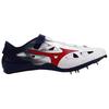 Mizuno Geo Sprint 4 Удобные Универсальные Амортизирующие Прочные Низкие Кроссовки для Бега Унисекс Красный Синий Белый U1GA201018
