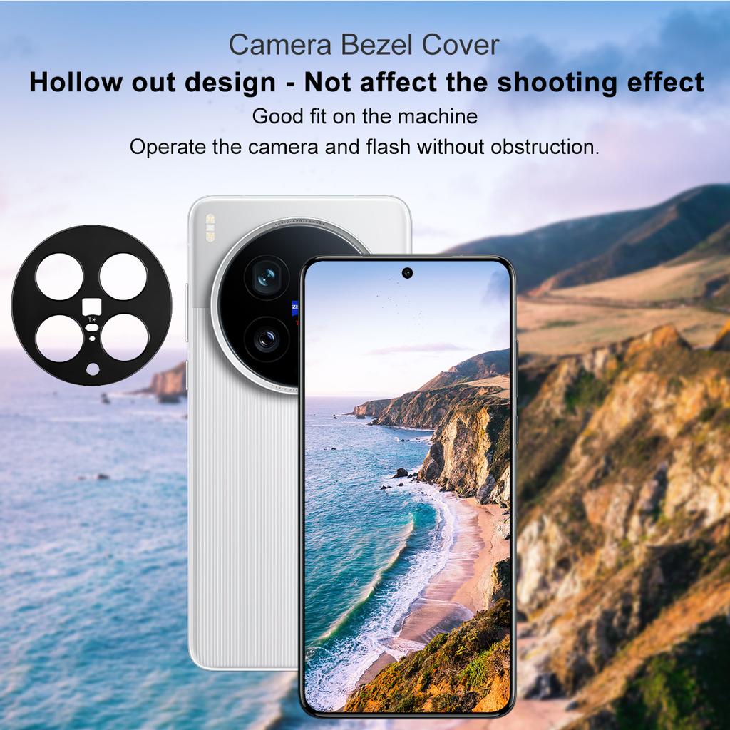IMAK For Vivo X200 Ultra 5G Metal Camera Lens Protector Lens Protective Cover