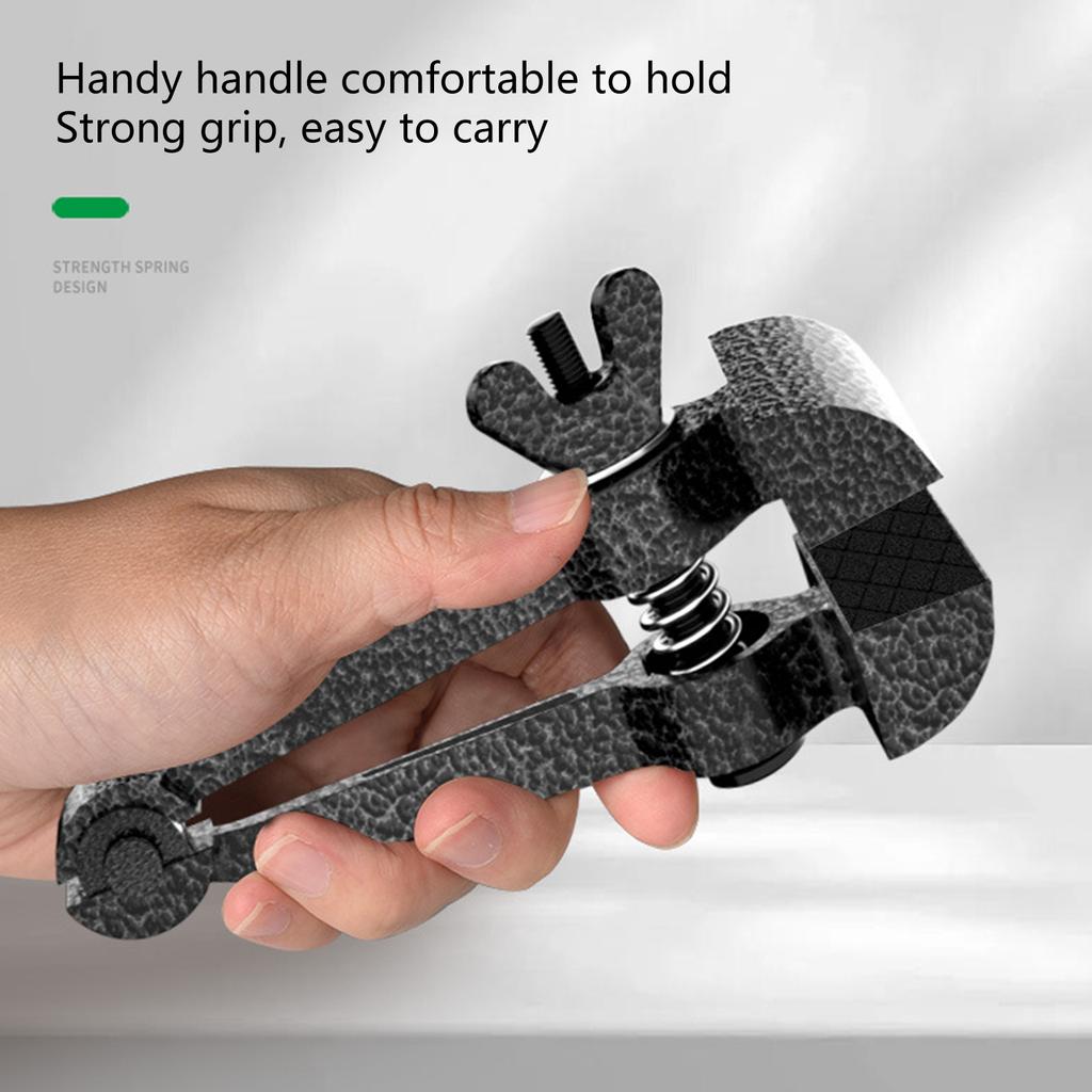 Hand Vise Handheld Vice Clamps Pliers Household Mini Vice Cutting Sanding Drilling DIY Tool Adjustable Tool