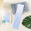 1 Pair Summer Ice Silk Arm Sleeves Gradient Color UV Sun Protection Breathable Elastic Men Women Outdoor Cycling Fishing Long Cooling Arm Cover