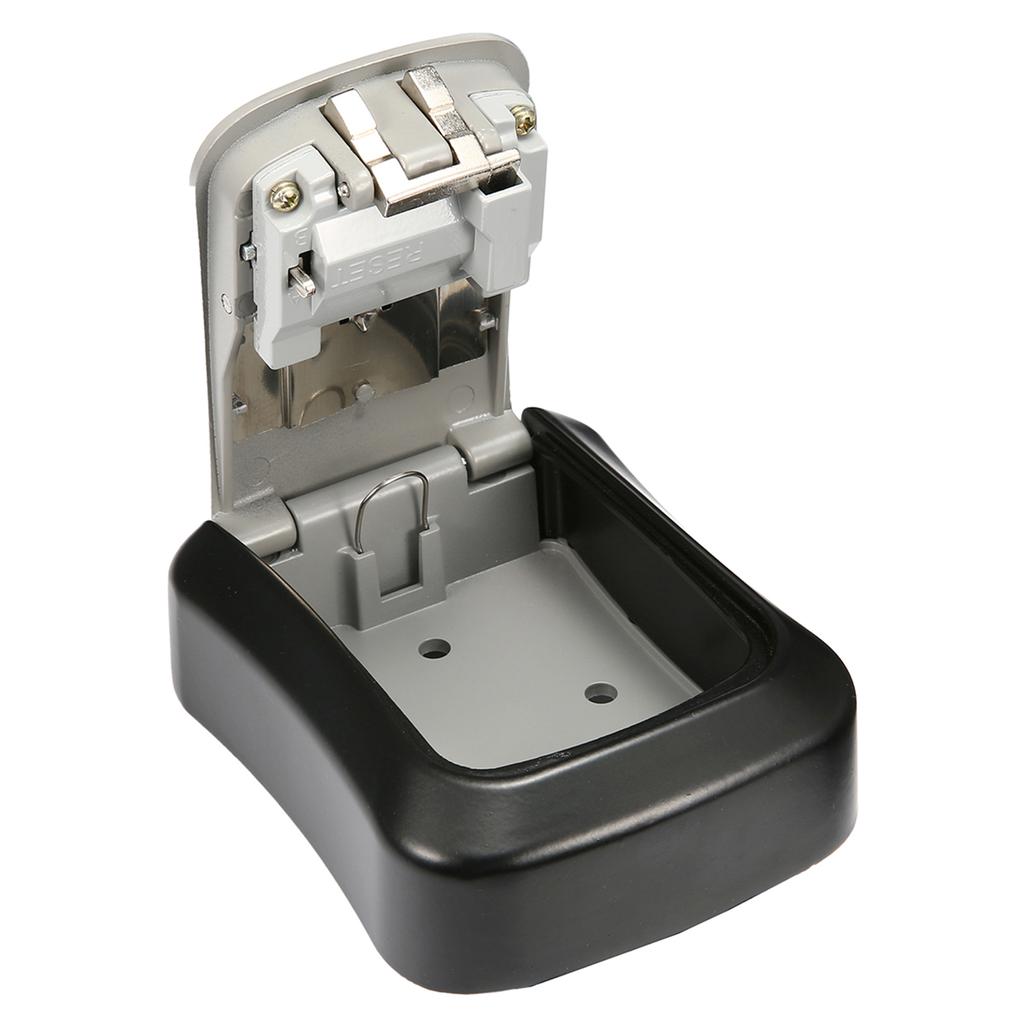 Настенное крепление для ключей из алюминиевого сплава, 4-значная комбинация паролей, ящик для хранения ключей от дома, сейф