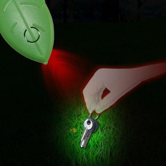 2 шт., водонепроницаемый беспроводной свисток в форме листа, пульт дистанционного управления, мигающий трекер ключей, портативный локатор ключей, брелок, устройство против потери ключей