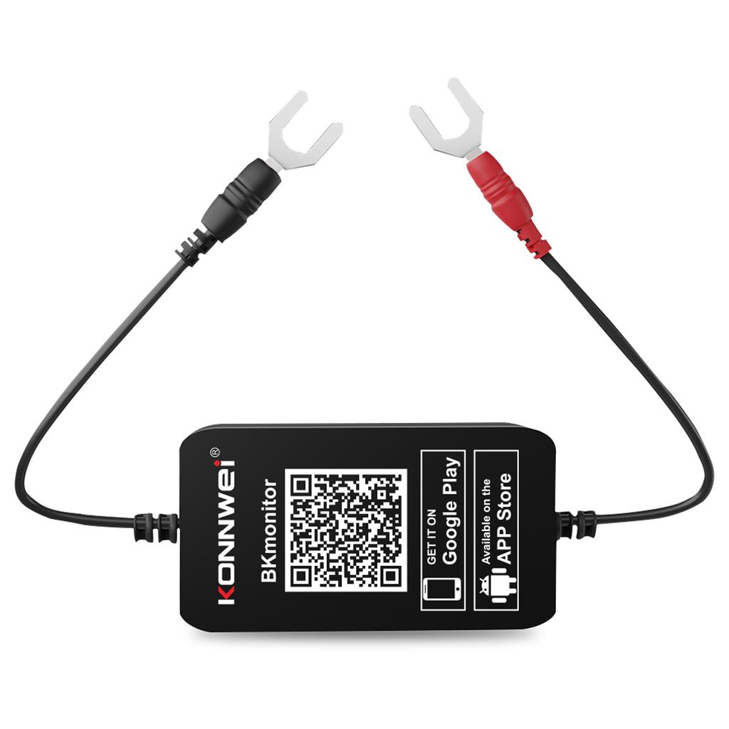 KONNWEI BK300 Беспроводной монитор аккумулятора и тестер электрической системы BT 5.0 Интеллектуальная батарея