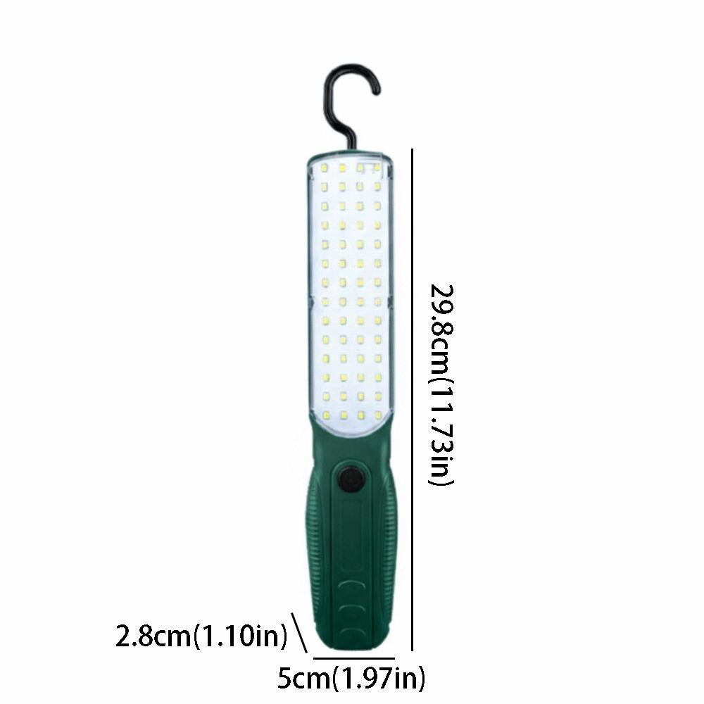 Strong LED Work Light With Magnet Rechargeable Lamp Portable Handheld Floodlight Outdoor Use