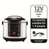 Smart Rice Cooker: 12V/24V for Cars & Self-Driving Trucks