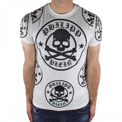 Мужская футболка Philipp Plein с множеством логотипов