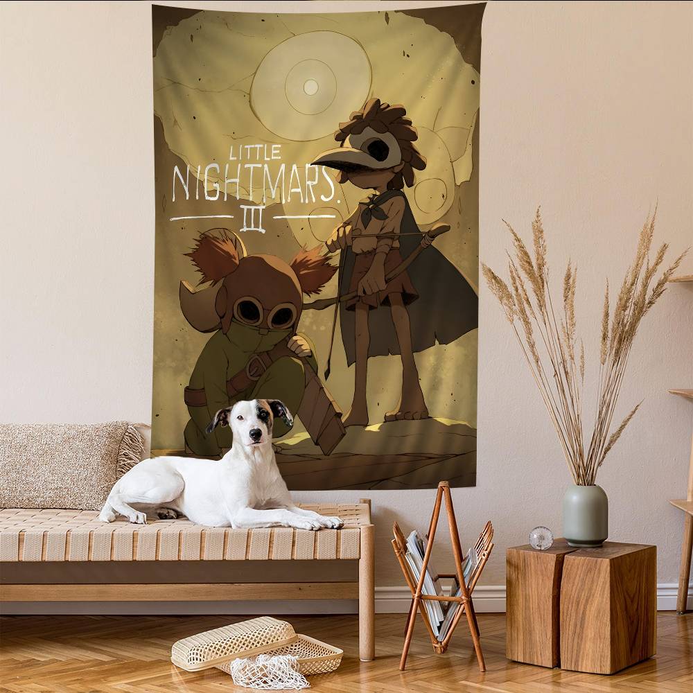 Game L-Little Nightmares Cartoon Tapestry Art Science Fiction Room Home Decor Art Home Decor