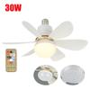 40W LED Ceiling Fan Lamp E27 With Remote Control Safety Removable Fan Blades Fan Light Silence For Room Home Lighting