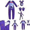 Костюм для косплея медведя Сандроп из ФНАФ, игрушка, боди, комбинезон, маска, перчатка для детской Хэллоуин-вечеринки