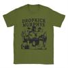 Винтажная футболка Летняя Dropkick Murphys Хипстерские футболки Хлопковая футболка для мужчин Y2K Ретро Свободный топ с коротким рукавом Футболки