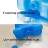 Picnic Travel Cool Therapy Fresh Food Storage Ice Blocks Gel Freezer Cooler Pack Water Injection MIT