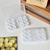 New Large-Capacity Contact Lens Box PVC Contact Lens Storage Box Morandi Color Contact Lens Companion Box Nursing Box