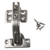 2pcs Stainless Steel Lazy Susan Hinge Hydraulic Cabinet Hardware Cabinet Hinges  Folden Door