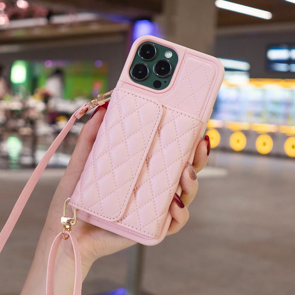 Ремешок-шнурок Кошелек Кожаный Чехол для IPhone 14 15 Pro Max 13 12 11 XS XR 7 8 Plus SE 2022 Держатель для карт Чехол через плечо
