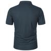 Мужская модная летняя футболка-поло, повседневная дышащая футболка с воротником с лацканами и короткими рукавами, удобная спортивная футболка Yasheng