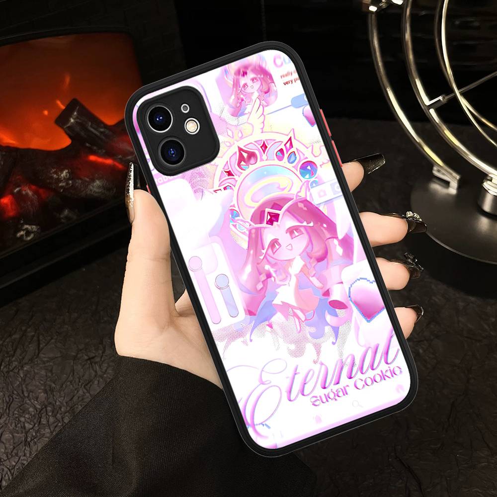 Чехол для телефона для мобильной игры C-Cookie Run Kingdom Для iPhone 16 15 14 13 12 11 Pro Max 7 8 6 6s Plus Матовый чехол