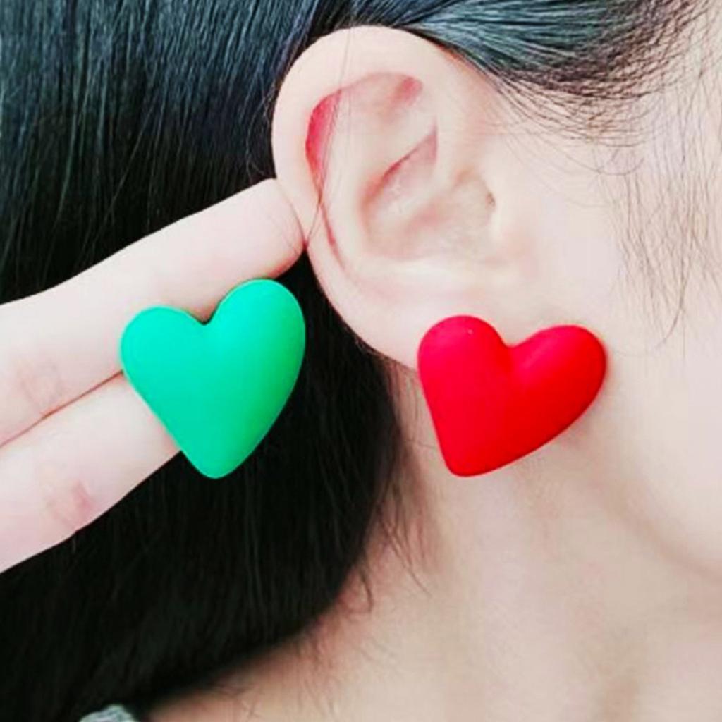 Серьги Love Qixi ко Дню святого Валентина, модные акриловые серьги, женские украшения для ушей