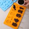 0-9 Arabic Numerals Silicone Mold DIY Craft Digital Number Mould Cake Decorating Tools Chocolate Cupcake Baking Accessories