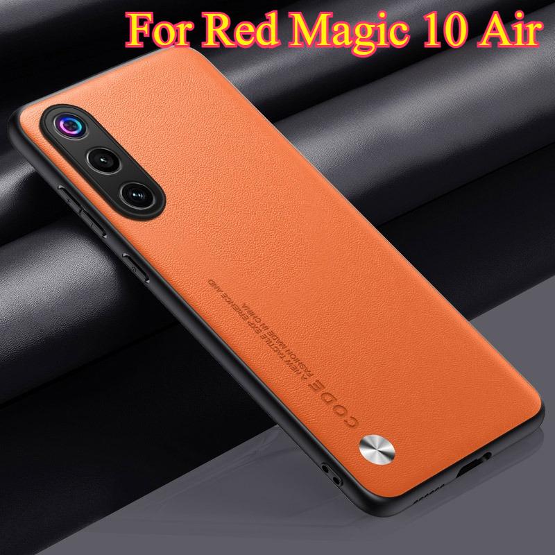 Простой чехол из искусственной кожи для ZTE Nubia RedMagic 10 Air, противоударный матовый жесткий защитный чехол для камеры для Red Magic 10 Pro+ 9spro Plus