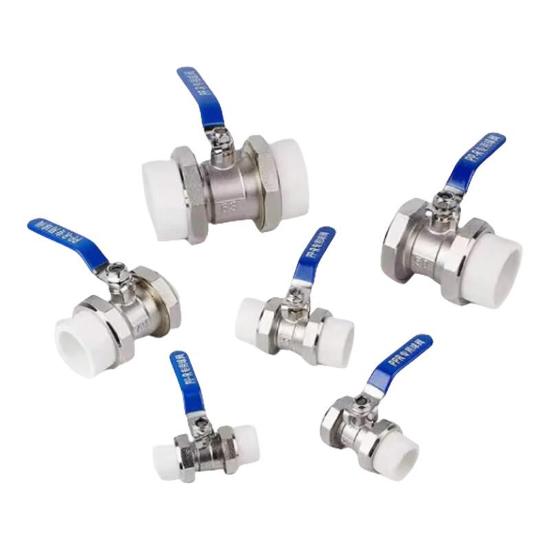 PPR Double Union Ball Valve