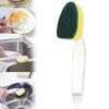 Vogue Dishwashing Brush Cleaning Brush Sponge Dish Scrapers Brushes Cleaning Brush Kitchen Supplies Household Goods Cleaning Products Brush
