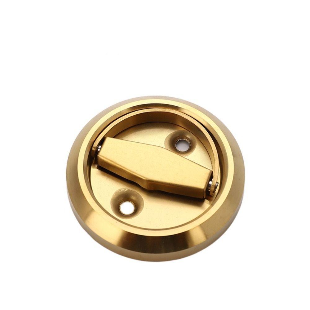 Wardrobe Furniture Lock Bolt Recessed Door Handle Lock Wardrobe Pulls Cabinet Knob Pull Ring Lock