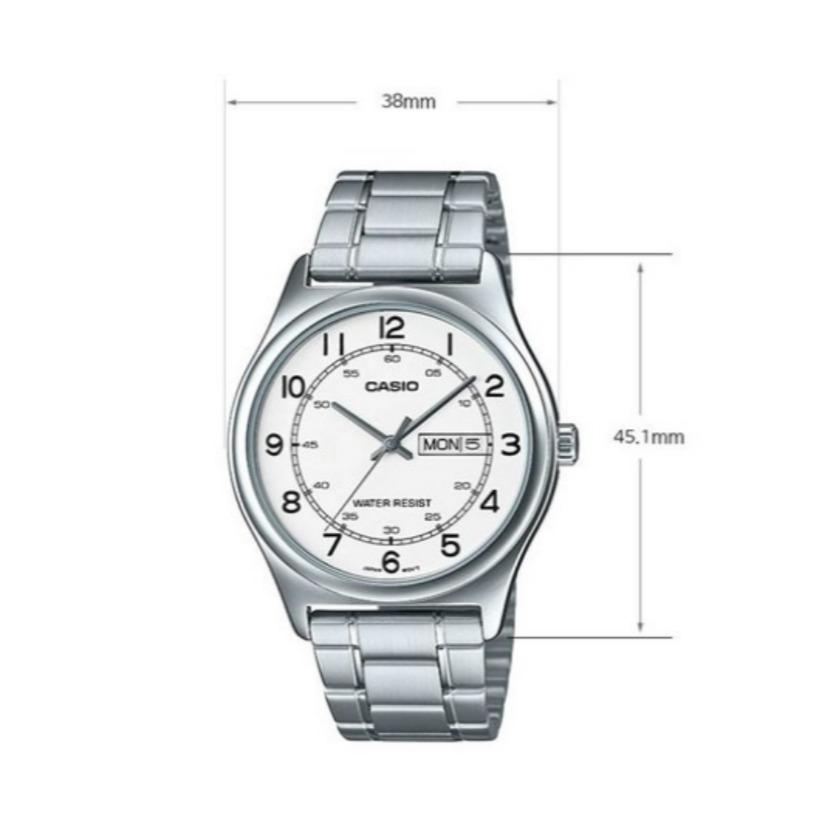 Оригинальные мужские кварцевые наручные часы CASIO MTP-V006D-7B2