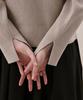 AHWE Tie Ribbed Sweater_Mocha