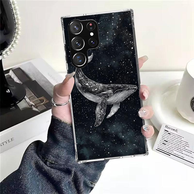 Горбатый кит Морской гигант Для Samsung Galaxy Note 20 Ultra 9 8 10 Pro Чехол для телефона S10E S10 Lite S9 Plus S8 + S7 Edge A6 A7 A8 J4 J