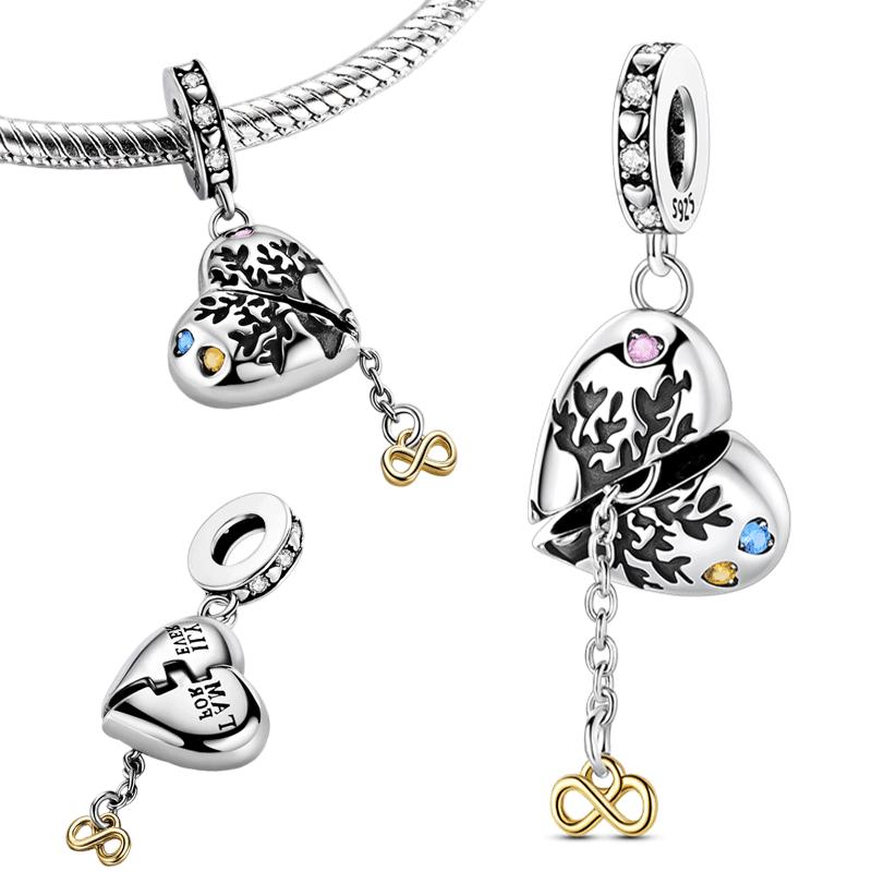 Матрёшка Медь Открывается и закрывается Шармы Подвеска Подходит для браслета Ювелирные изделия Женские Изготовление своими руками Подарок Аксессуар