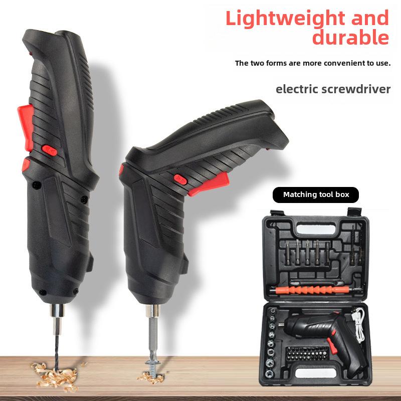 Household Handheld Lithium Electric Screwdriver Set