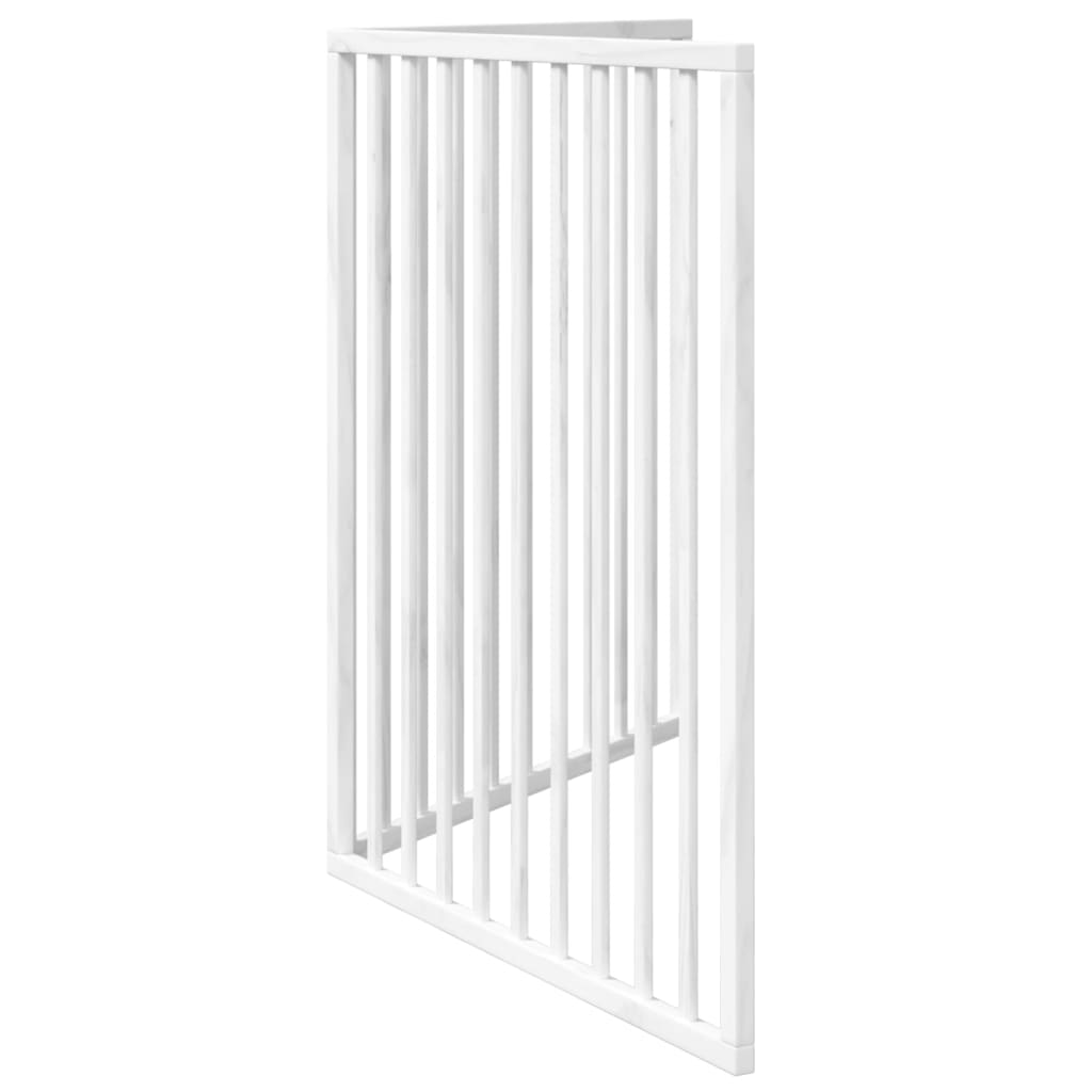 Vidaxl Składana Bramka Zabezpieczająca Dla Psa, 2 Panele, Biała, 160Cm