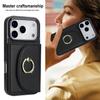Многофункциональный чехол-кольцо с держателем для карт для iPhone 17 Pro Max - Защитный чехол, совместимый с Apple 16E.
