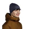 BUFF Merino Heavyweight Beanie, Unisex Blue Cap