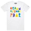 VOICEART Dream Without Fear Motivation Lifestyle T-Shirt with Premium Graphic