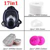 Multifunctional 6800  Ultra-Transparent Fully Sealed Protective Mask Industrial Spray Paint Nuclear Radiation