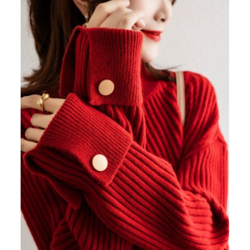 European High-End 2026 Autumn/Winter Fashionable Loose Knit Sweater